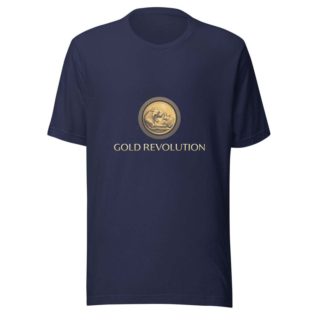 GOLD REVOLUTION LOGO Unisex t-shirt