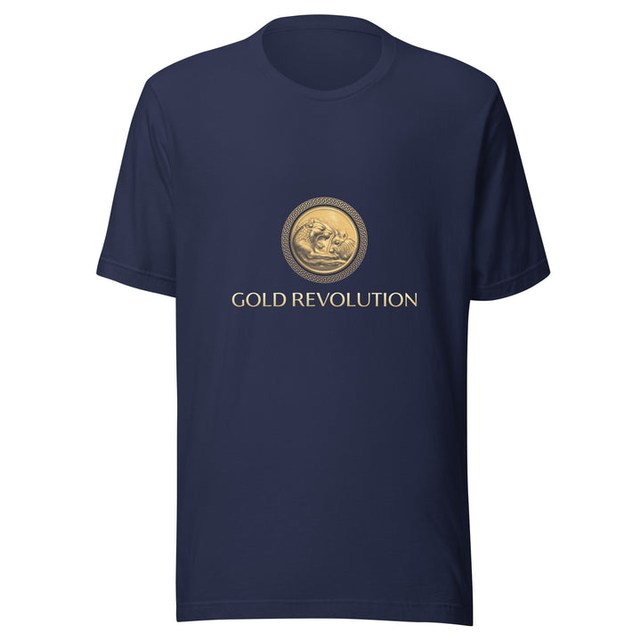 GOLD REVOLUTION LOGO Unisex t-shirt