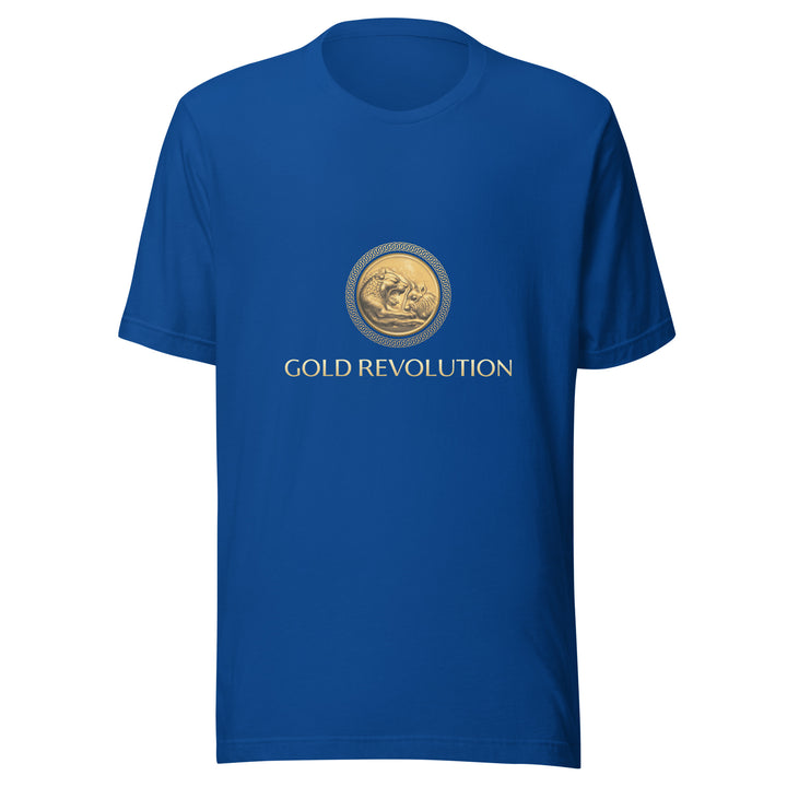 GOLD REVOLUTION LOGO Unisex t-shirt