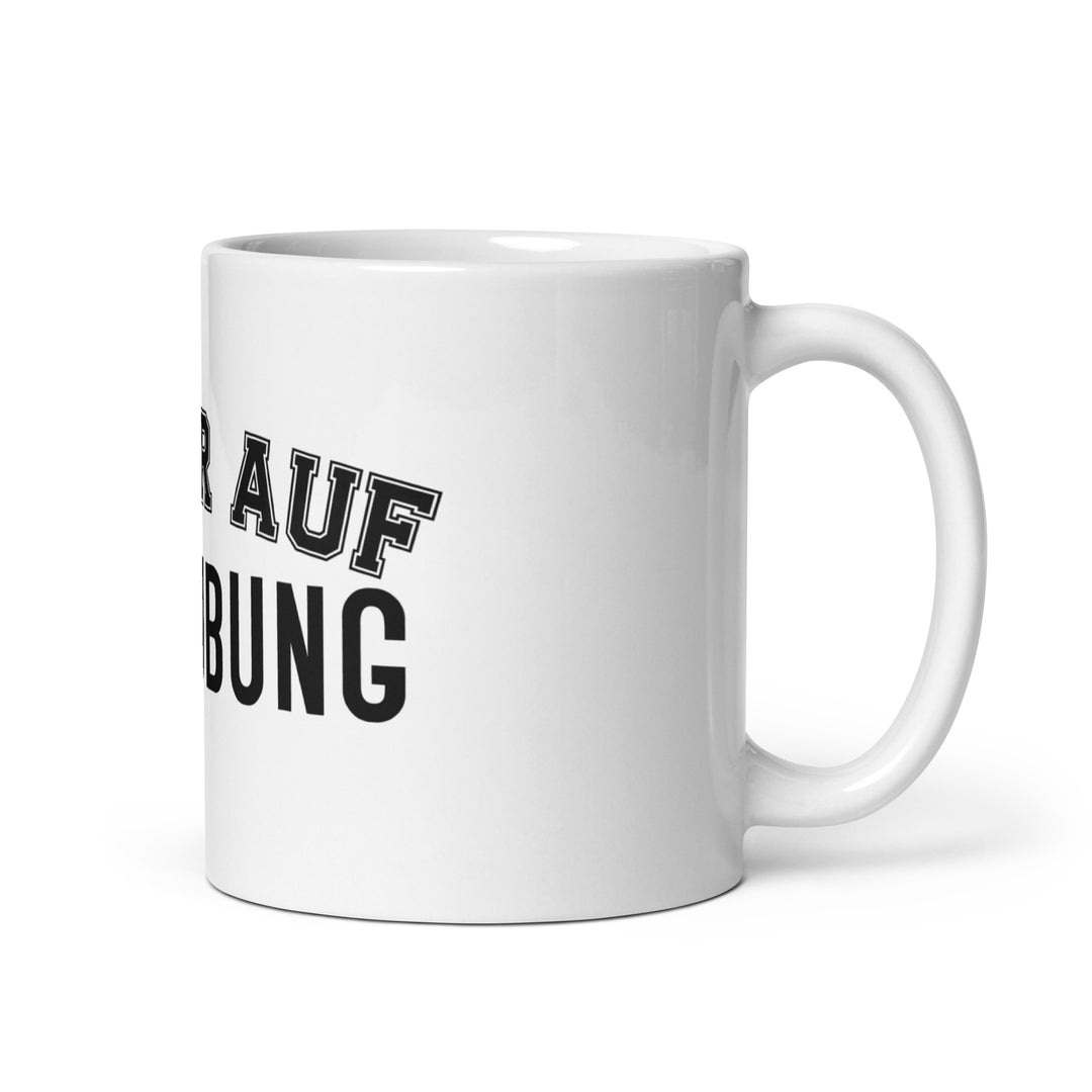FAESER AUF BETÄUBUNG Tasse Weiss