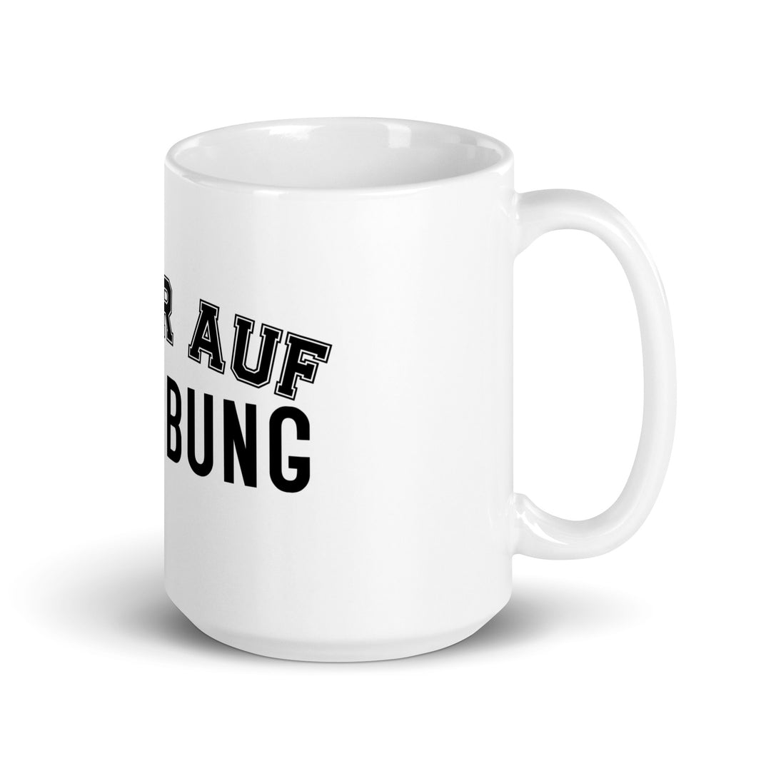 FAESER AUF BETÄUBUNG Tasse Weiss