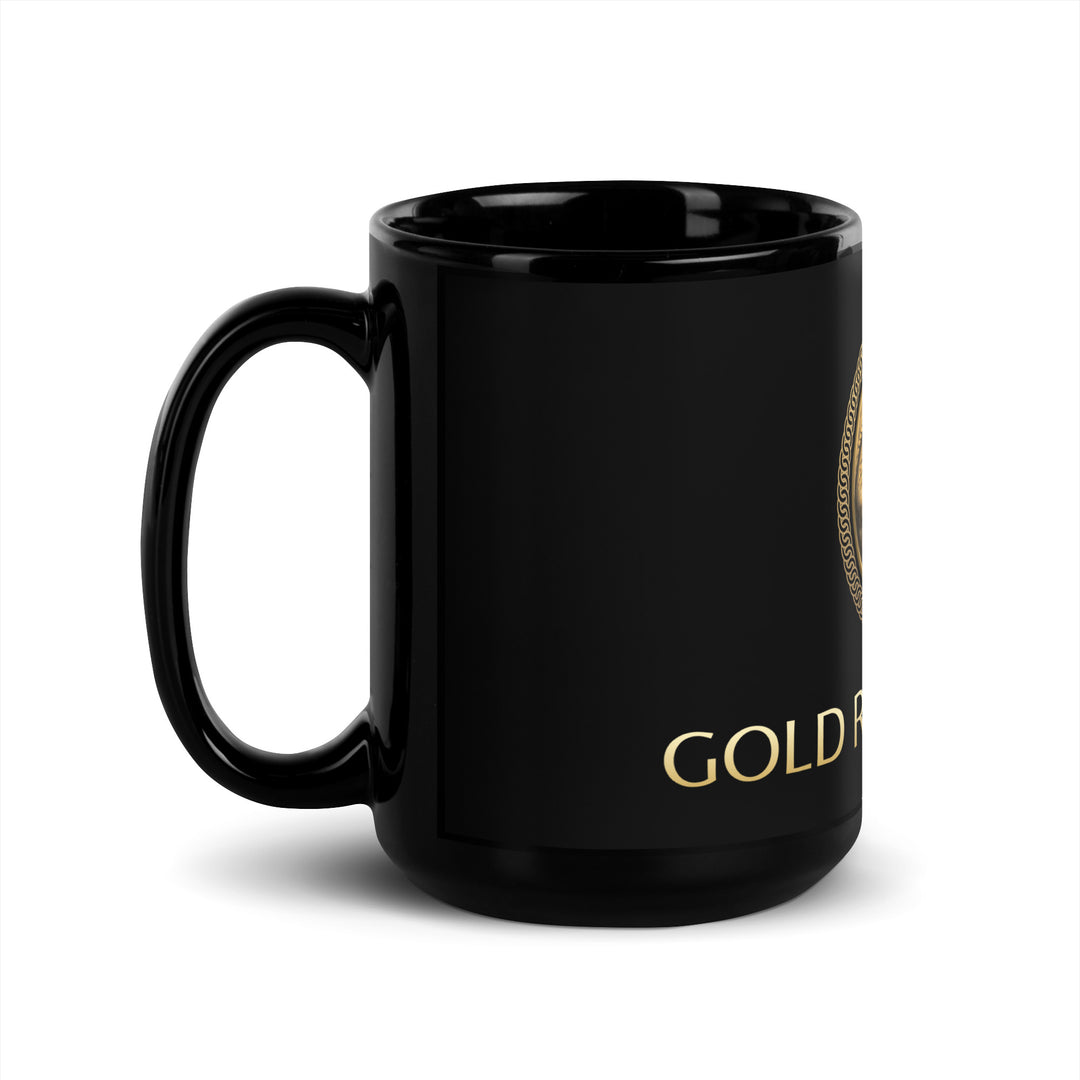 GOLD REVOLUTION LOGO TASSE Weiss